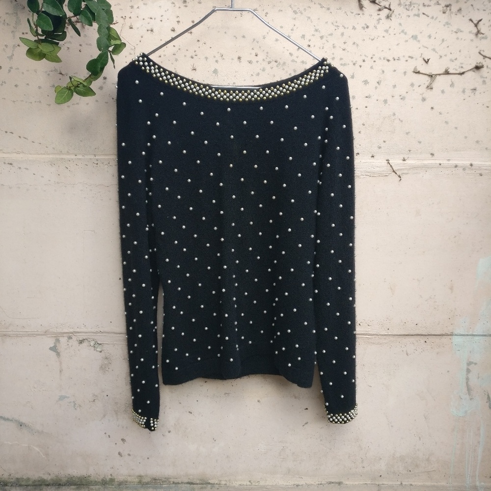 Pierre Cardin Lambswool Long Sleeve  Top